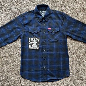 DIXXON "The Purpose" limited edition flannel, men's size SMALL